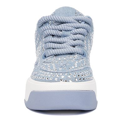 Olivia Miller Lunar Rays Women's Low Top Sneakers