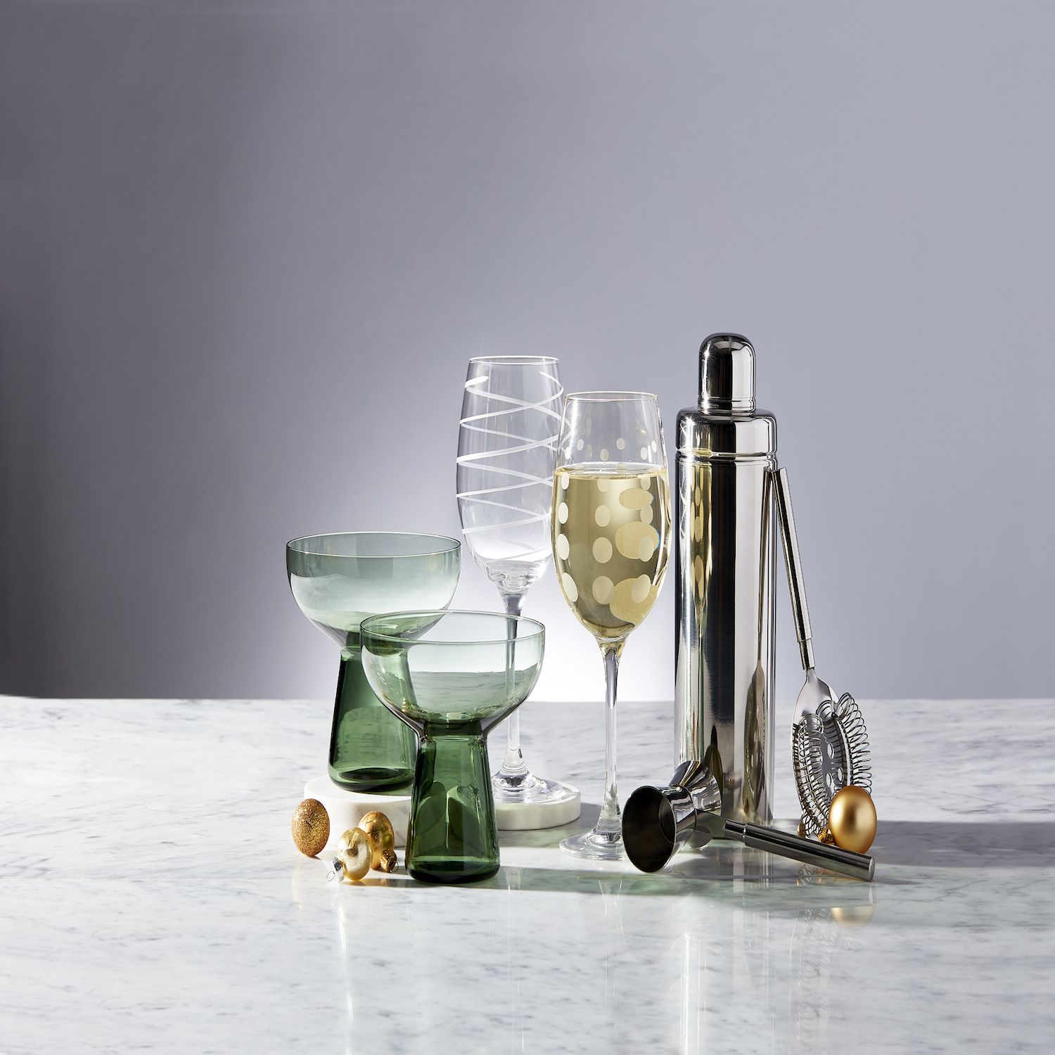 Mikasa Phoebe 4 pc Margarita Glasses Set