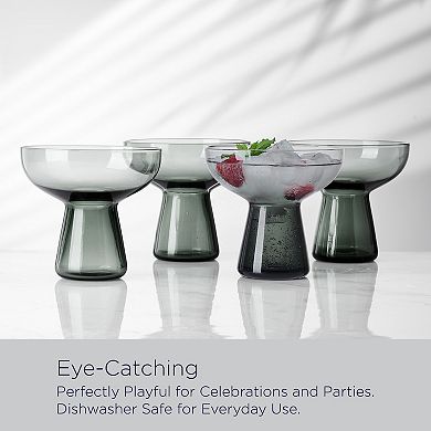 Mikasa Phoebe 4 pc Margarita Glasses Set