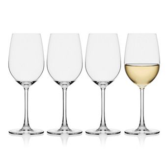 Mikasa Parker 4 pc 14-oz. White Wine Glass Set