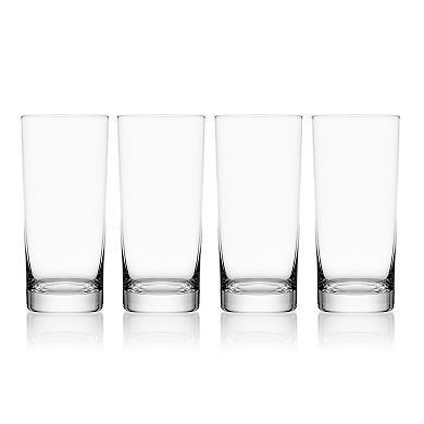 Mikasa Parker 4-Piece 16-oz. Highball Glass Set