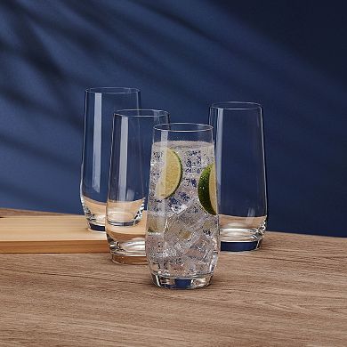 Mikasa 4-Piece Samantha Highball Glass Set