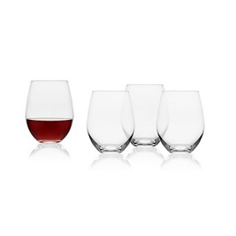 Mikasa Samantha 4 pc 21-oz. Stemless Wine Glass Set