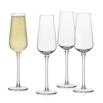 Mikasa Samantha 4 pc Champagne Flute Set
