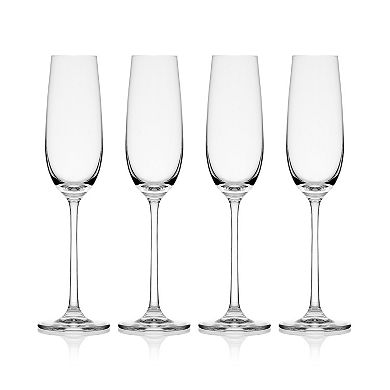 Mikasa Lana 4 pc Champagne Flute Set