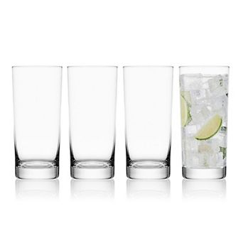 Mikasa Lana 4 pc Highball Glass Set