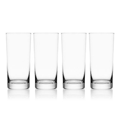 Mikasa Lana 4 pc Highball Glass Set