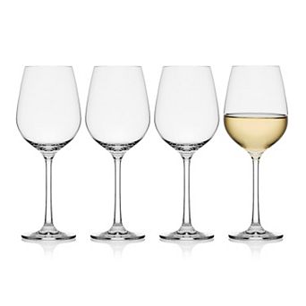 Mikasa Lana 4 pc White Wine Glass Set
