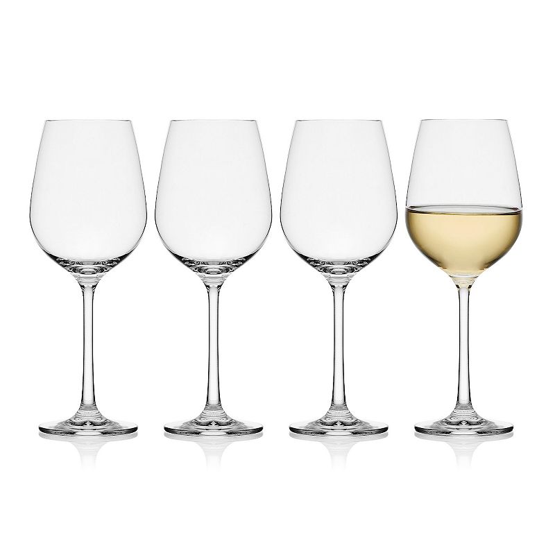 Mikasa Lana 4 pc White Wine Glass Set, Multi