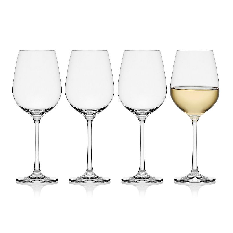 Mikasa Lana 4 pc White Wine Glass Set