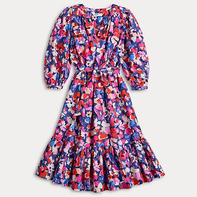Women's Sonoma Goods For Life® Tie-Waist Midi Dress