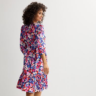 Women's Sonoma Goods For Life® Tie-Waist Midi Dress