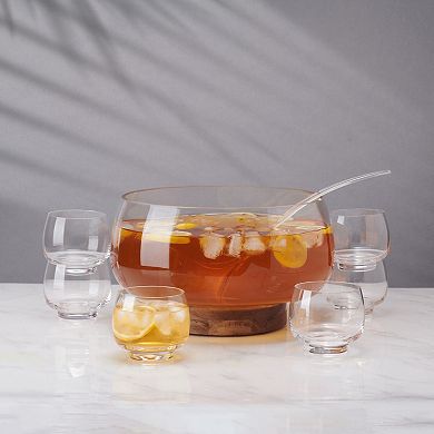 Mikasa Glenwood 8 pc Punch Bowl Set