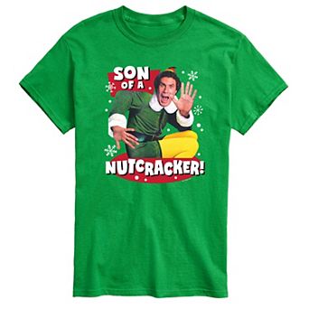 Men's Elf Son Of A Nutcracker Graphic Tee