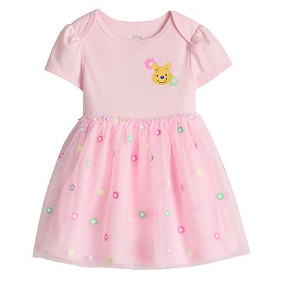 winnie the pooh dress Winnie-the-Pooh in Bloom Bamboo Twirl Dress – Little Crowns & Capes