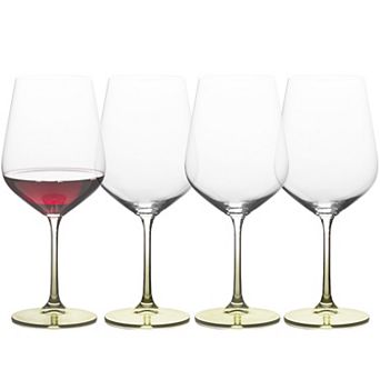Mikasa Gianna Ombre 4 pc Red Wine Glasses Set
