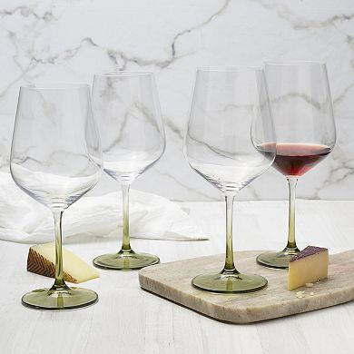 Mikasa Gianna Ombre 4 pc Red Wine Glasses Set