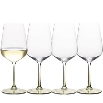 Mikasa Gianna Ombre 4 pc White Wine Glasses Set