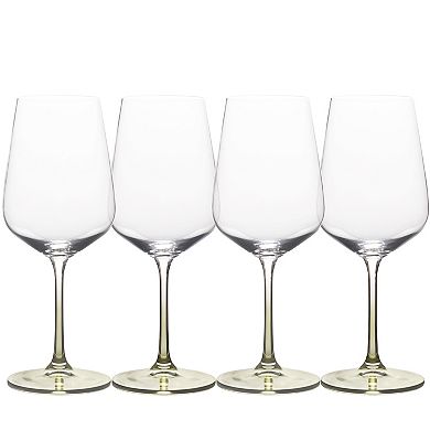 Mikasa Gianna Ombre 4 pc White Wine Glasses Set