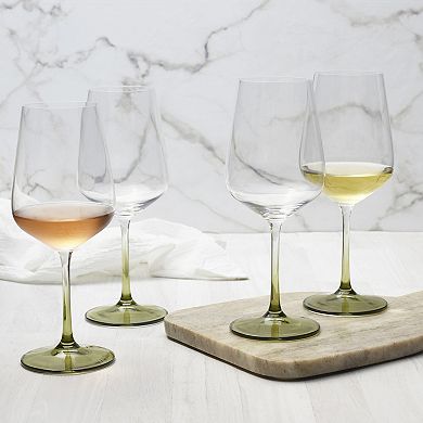 Mikasa Gianna Ombre 4 pc White Wine Glasses Set