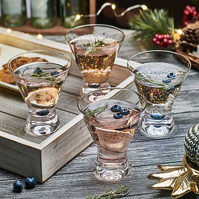 Mikasa® Cheers Stemless Martini Glasses (Set Of 4) - Bed Bath & Beyond