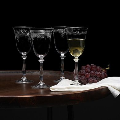 Mikasa Amelia 4 pc White Wine Glasses Set
