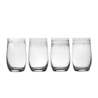 Mikasa 4 pc Amelia Highball Glass Set