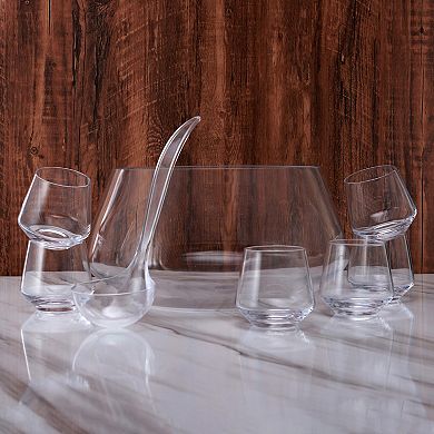 Mikasa Akimbo 8-Piece Punch Bowl Set