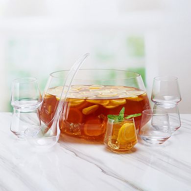 Mikasa Akimbo 8-Piece Punch Bowl Set