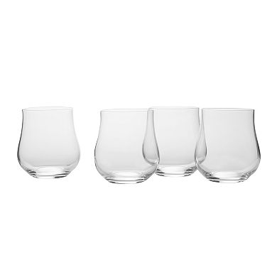 Mikasa Grace 4 pc Double Old-Fashioned Glasses Set