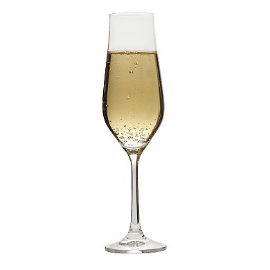 Mikasa Grace 4 pc Champagne Flutes Set