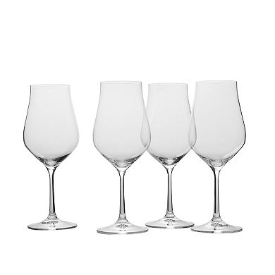 Mikasa Grace 4 pc White Wine Glasses Set