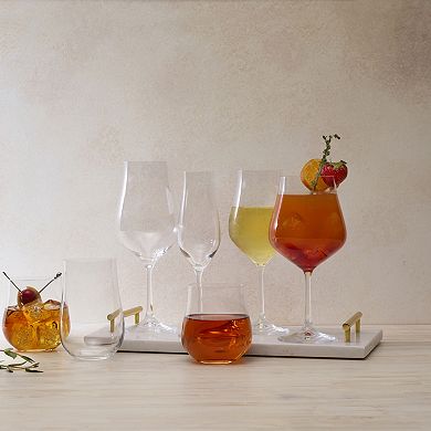 Mikasa Grace 4 pc White Wine Glasses Set