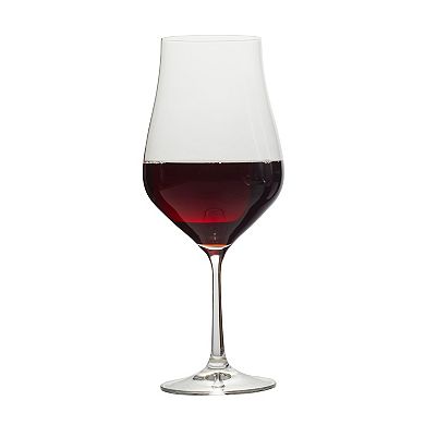 Mikasa Grace 4 pc Bordeaux Wine Glasses Set