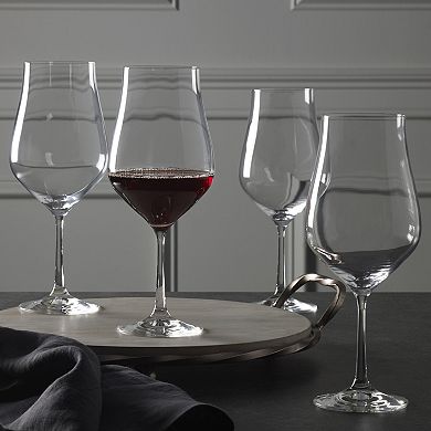 Mikasa Grace 4 pc Bordeaux Wine Glasses Set