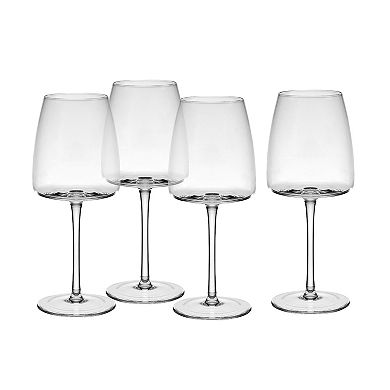 Mikasa Cora 4 pc White Wine Glasses Set