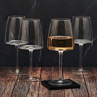 Mikasa Cora 4 pc White Wine Glasses Set
