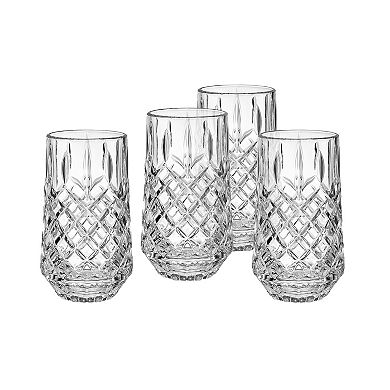 Mikasa Wesley 4 pc Highball Glasses Set