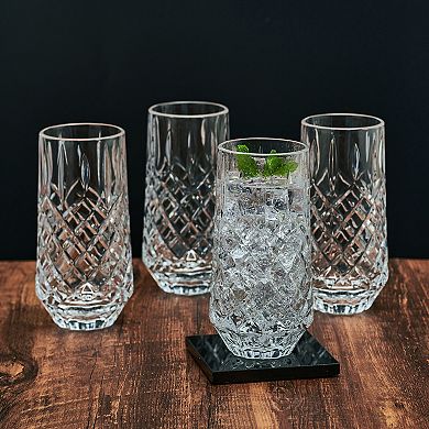 Mikasa Wesley 4 pc Highball Glasses Set