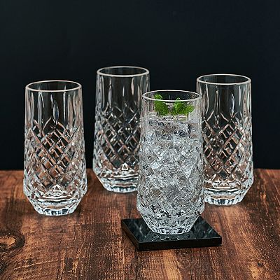 Mikasa Wesley 4 pc Highball Glasses Set