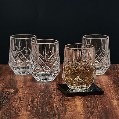 Mikasa Wesley 4 pc Double Old Fashioned Glasses Set