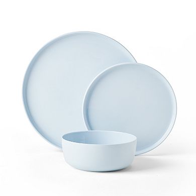 Mikasa Madison 12-pc. Misty Blue Dinnerware Set