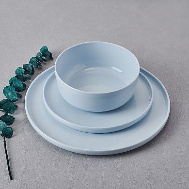 Mikasa Madison 12-pc. Misty Blue Dinnerware Set