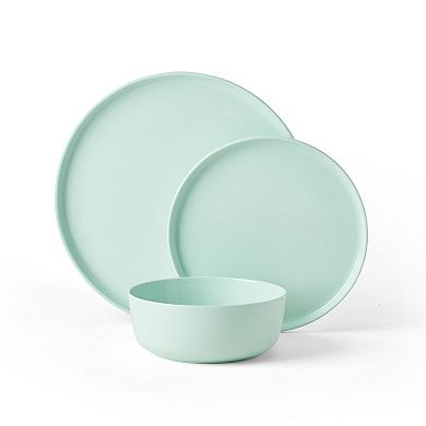 Mikasa Madison 12-pc. Mint Green Dinnerware Set