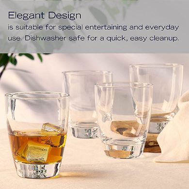 Mikasa Napoli 4-pc. 11.8-oz. Double Old Fashioned Glass Set