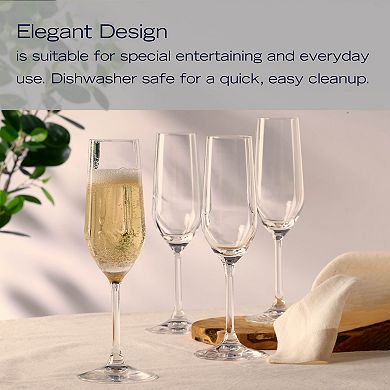 Mikasa Napoli 4-pc. 7-oz. Flute Set