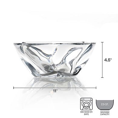 Mikasa Cassia 11-in. Clear Bowl