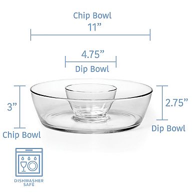 Mikasa Napoli 11-in. Chip N Dip 2-pc. Set