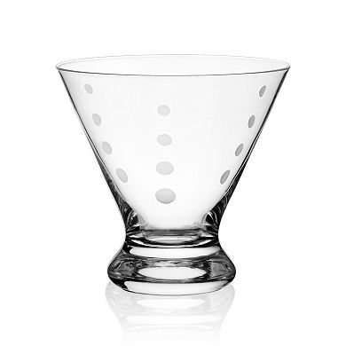 Mikasa Cheers 4 pc Stemless Martini Glasses Set