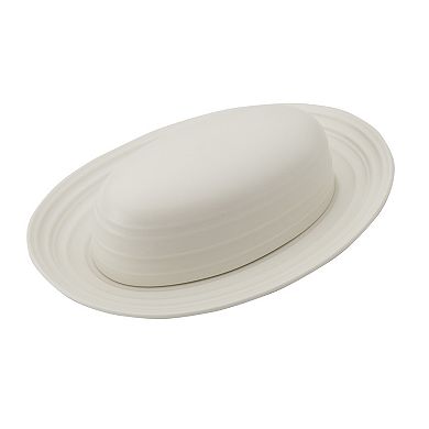 Mikasa Swirl Covered Butter Plates